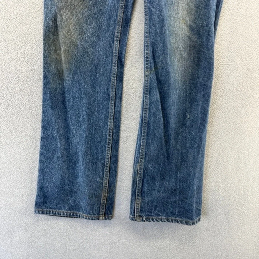 Vintage Levis Jeans men's 34x32 Blue Denim 517 Orange Tab Made In USA 90s Rodeo